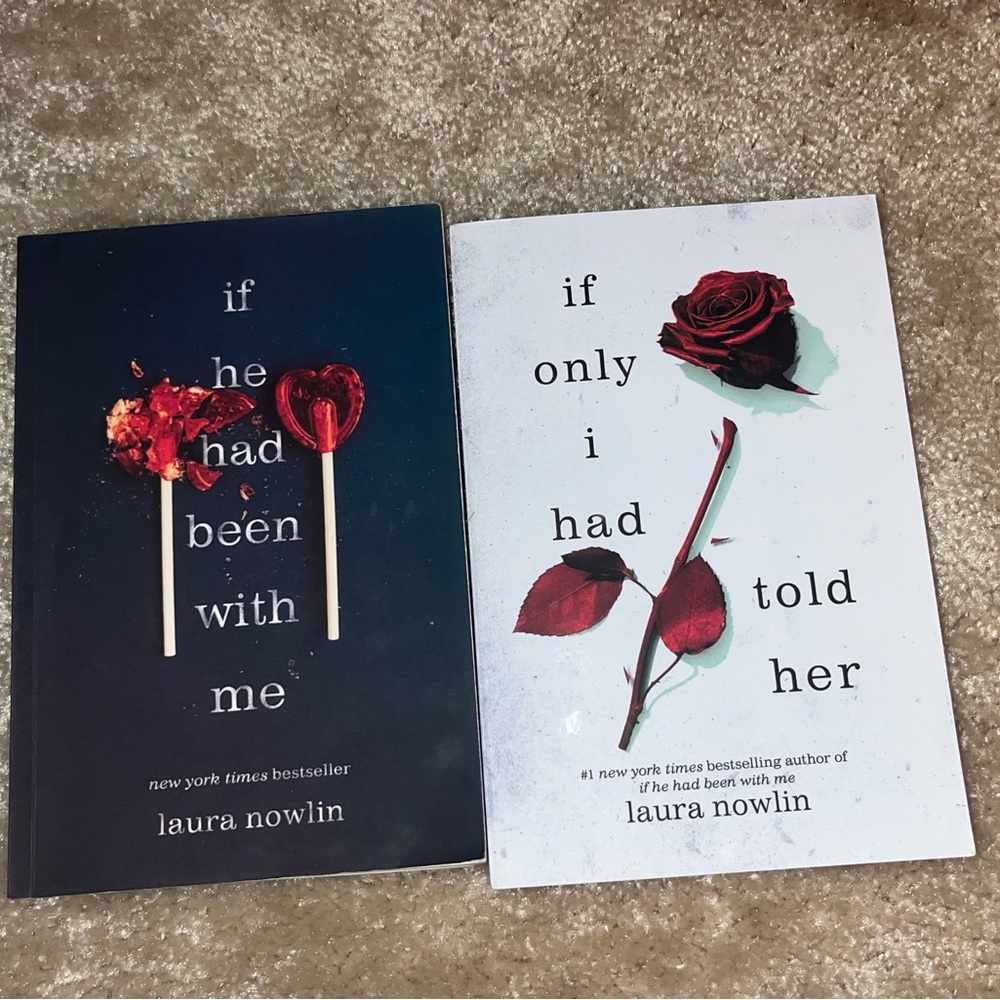 If only he had been with me & If only I had told her books